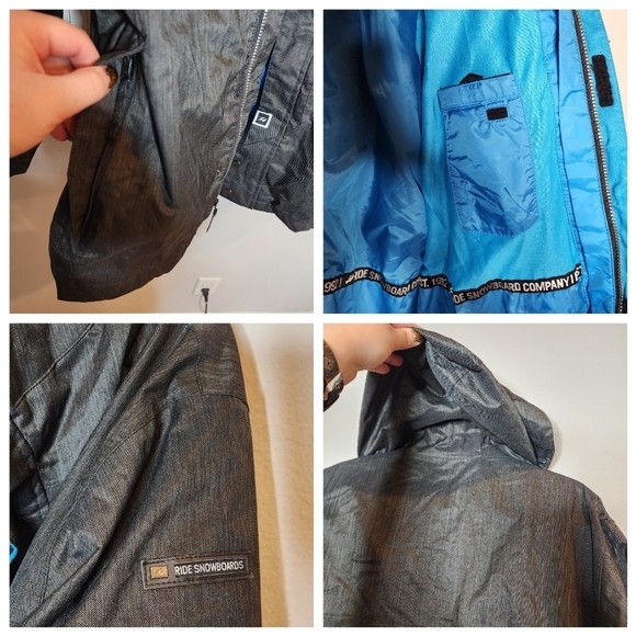 Ride Snowboards grey coat. Men's size XL. - Picture 10 of 16